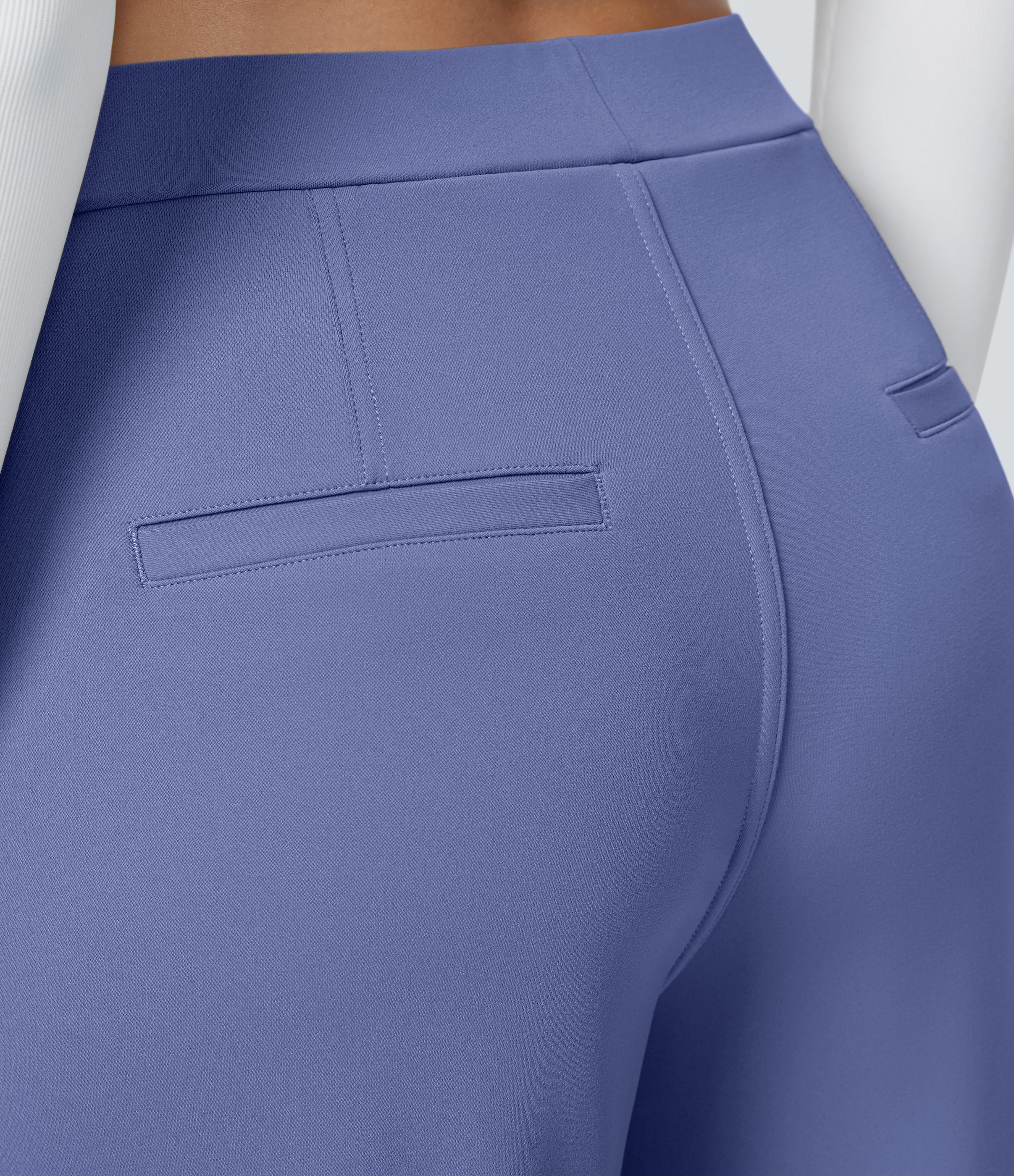 Pantalon Droit — Baby Blue — Vue de face