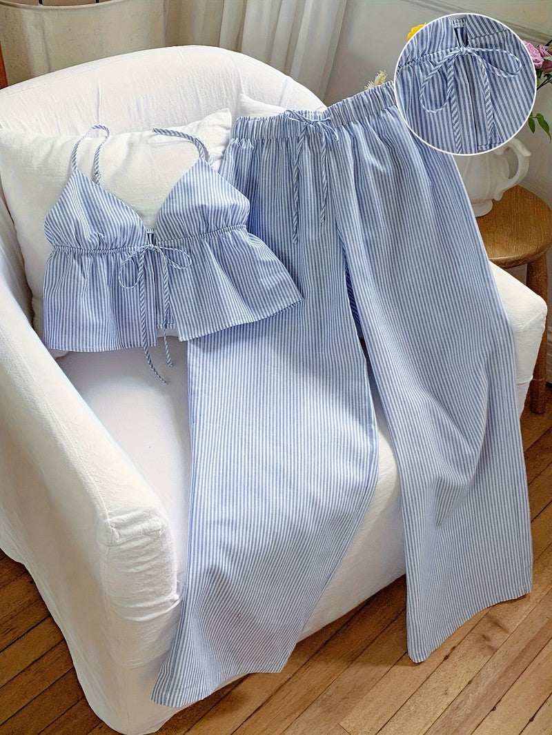 Conjunto Nœud & Pantalón Large