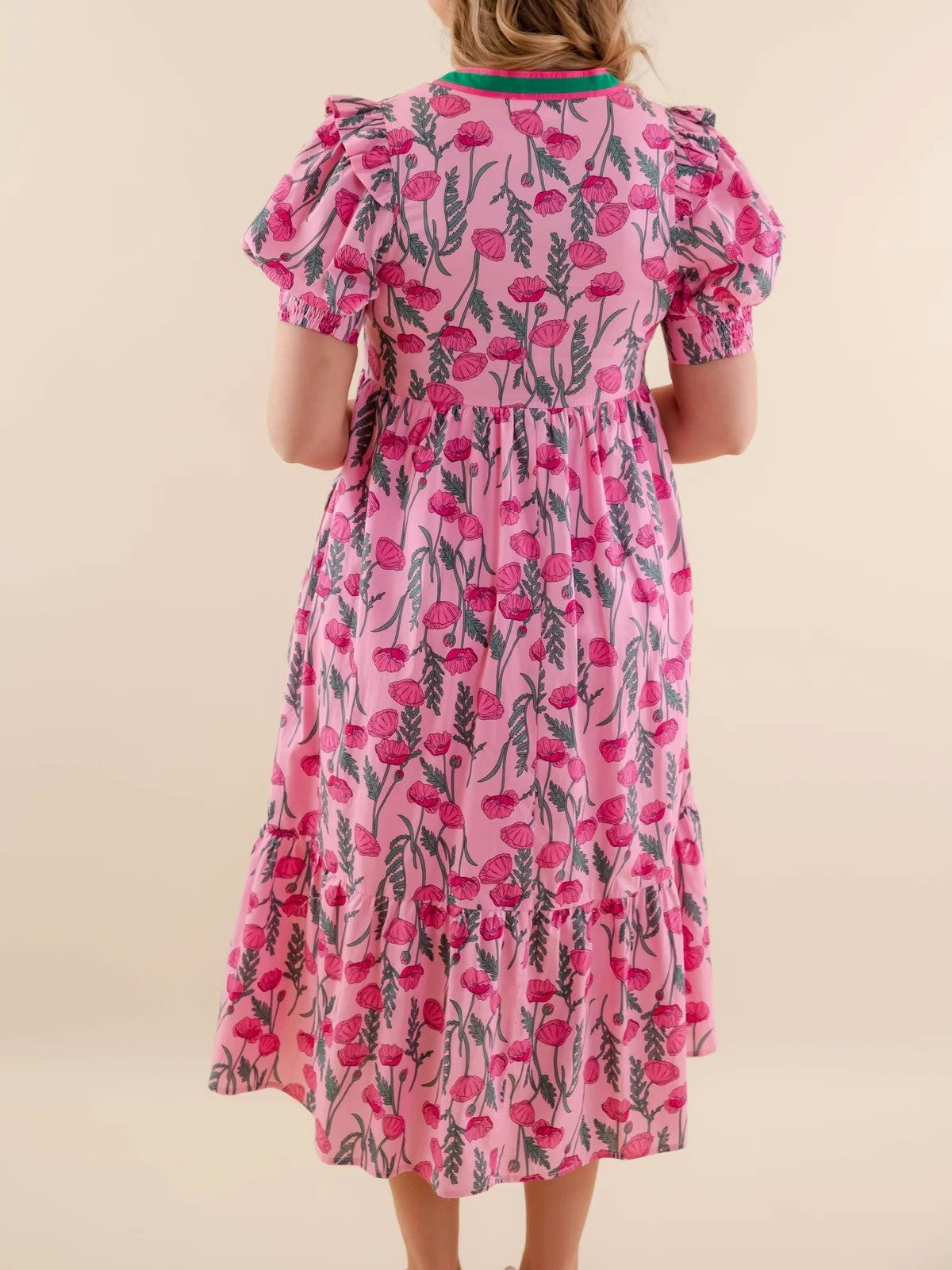 Robe Valentine Longue Fleurie