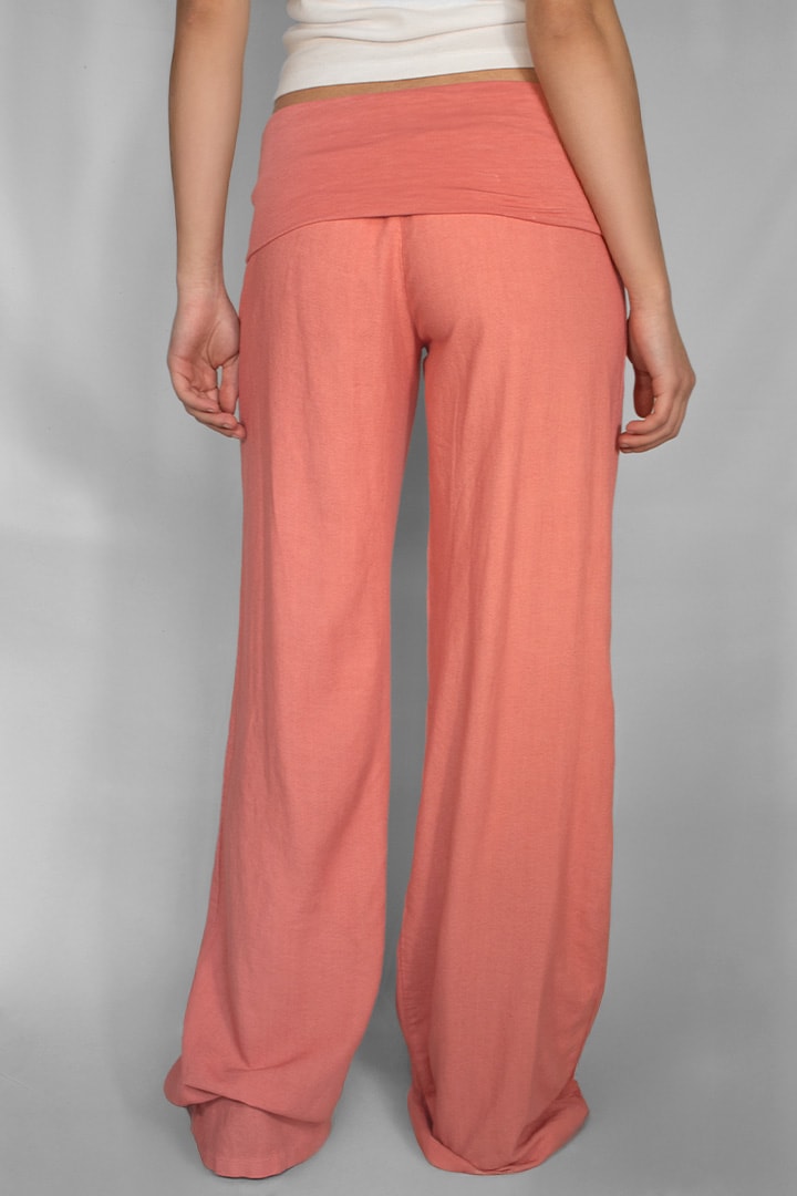 Pantalon Palazzo - vue côté