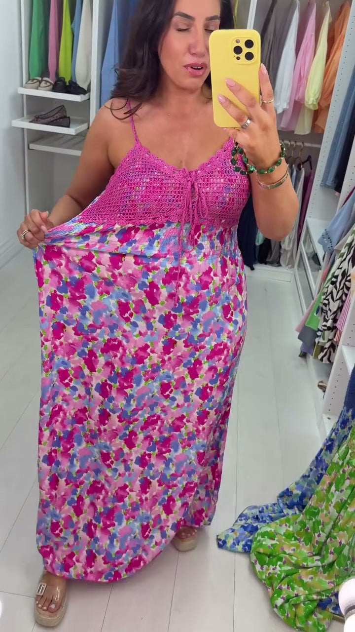 Vestido Bohemio Crochet