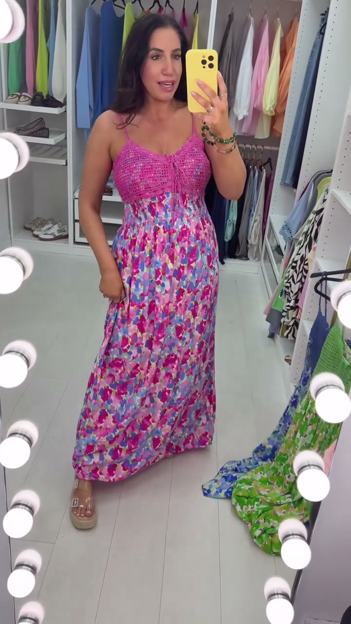 Vestido Bohemio Crochet