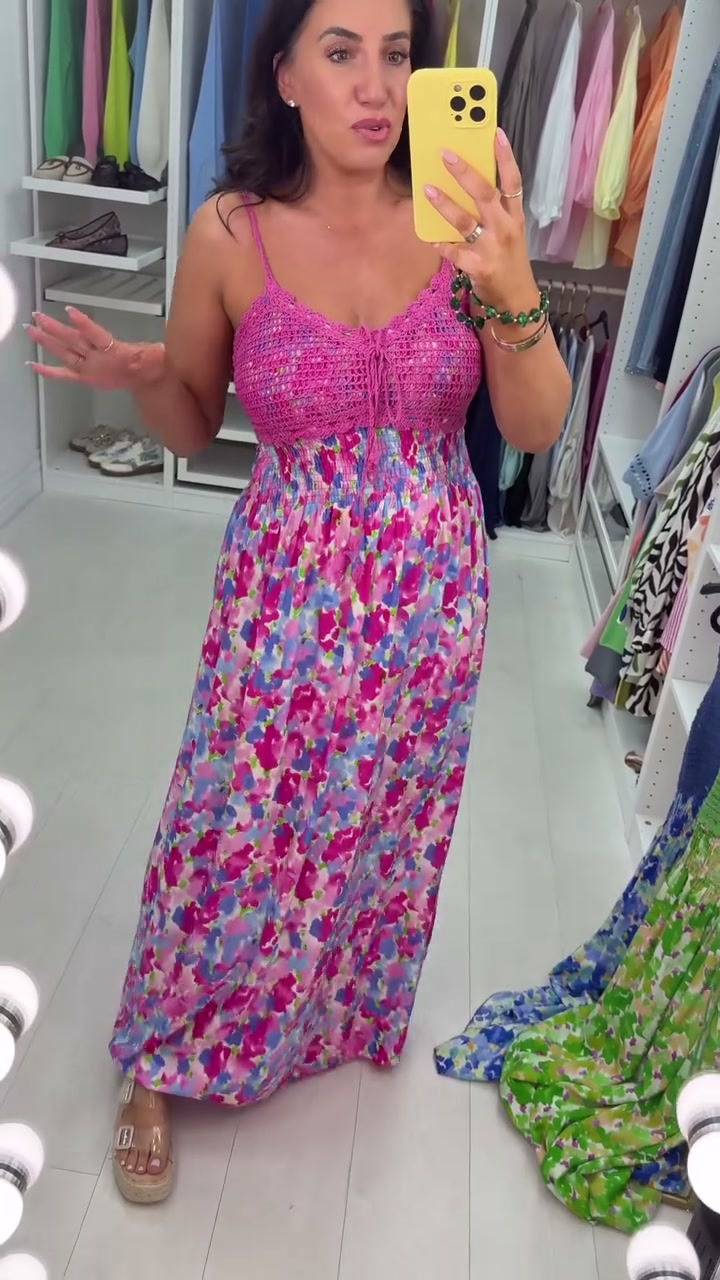 Vestido Bohemio Crochet