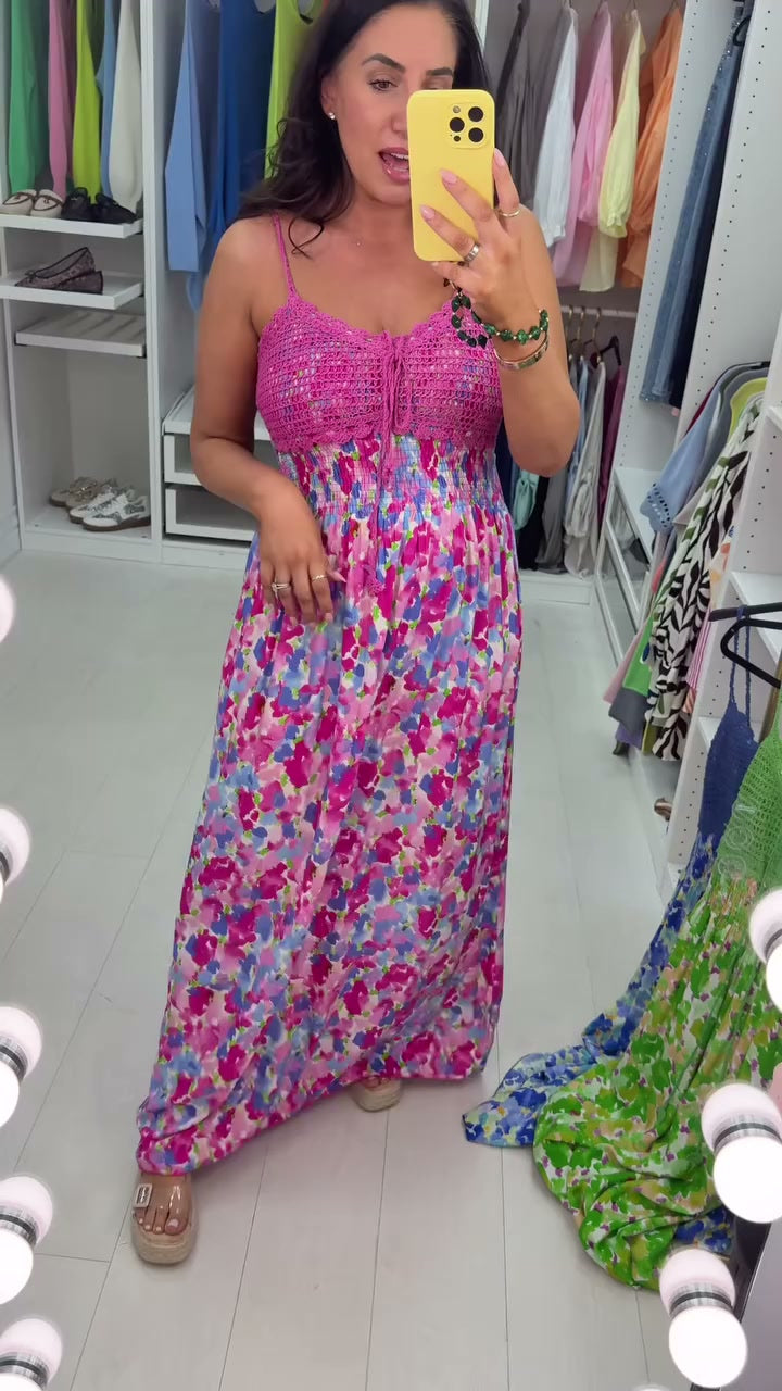 Vestido Bohemio Crochet