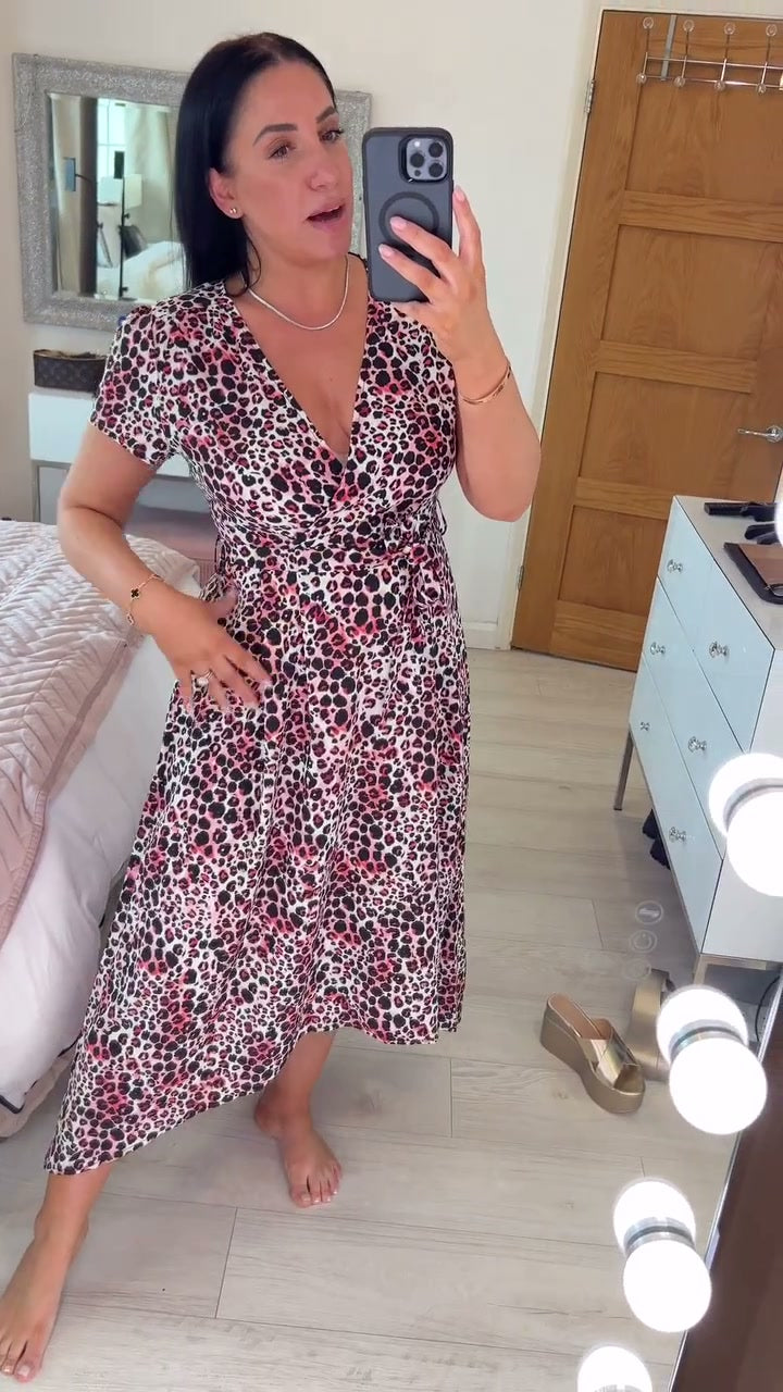 Vestido Léopard